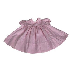 Vintage Jayne Copeland Dress Infant Girls Size 3-9 Months Pink And White Stripes
